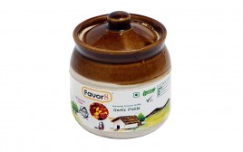 Favor8 Garlic Pickle   Jar  350 grams